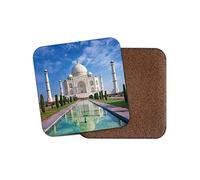 1 x n Taj Mahal Coaster - Wonder of The World Travel #15742