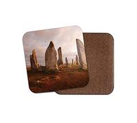 1 x Neolithic Callanish Standing Stones Coaster - Geology Travel #15717