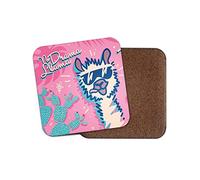 1 x No Drama Llama Coaster - Alpaca Girls Kids Teen Daughter Sister Fun #14985