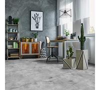 1 x Non-Slip Floor Tile Adhesive - Bathroom Floor Stickers - Adhesive Floor Stickers - Adhesive Floor Stickers - Adhesive Tile with Laminate Protection Pebble Tile 60 x 60 cm - 1 Piece