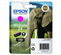 1 x Original Ink Cartridge for Epson Expression Photo XP 55, C13T24234010 - Magenta-