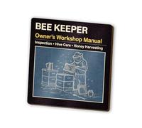 1 x Owner's Workshop Manual Bee Keeper MDF Magnet - Honey Bee Men's Women's Fridge Toolbox Magnetic #72273