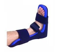 1 X Pair Bodytec Wellbeing Night splints for Plantar Fasciitis Relief tendonitis (M 6.5-8.5 UK, Black with Towelling Cover)
