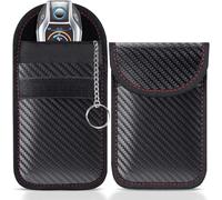 1 X Pc Faraday Pouch Car Key Signal Blocker Pouch Keyless Signal Blocking Key Case, RFID Blocker Bag for Car Security