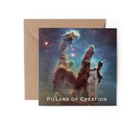 1 x Pillars of Creation Greeting Card - Nebula Galaxy Space Universe Happy Birthday Hobby Funny Men Women Gift #84927