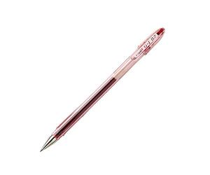 1 x Pilot G1 Fine Gel Rollerball Rubber Grip Pen 0.7mm Red