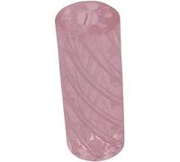 1 x Pink Glass Twisted Glass Filter Tip | 12mm x 30mm | 7 Holes | Easy to Clean Reusbale | Pink Filter Tips | (1 Piece)