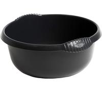 1 x Plastic 5L Litre Round Washing Up Bowl Sink Tidy Organizer 28 CM Multipurpose Basin Mixing Washing Up Bowl Cleaning Tub Ideal For Home Sinks Kitchen (Midnight)