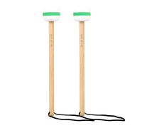 1 x Professional Felt Wood Drum Stick with Grips for Enhanced Control and Stage Durability