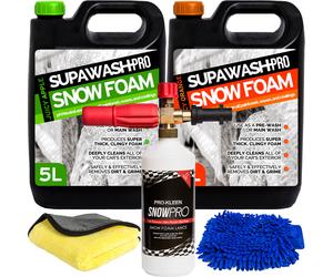(1 x ProKleen Karcher Lance, 1 x Mitt & 1 x Cloth) SupaWash-Pro Snow Foam Orange 1 x 5L Apple 1 x 5L