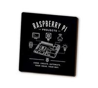 1 x Raspberry Pi Projects MDF Magnet - Coding Programming Computer Electronics Technology Hobby Gift #73190
