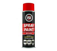 1 x Red Gloss Multi-Purpose Spray Paint 250ml for Metal, Wood, Plastic, Walls, Aerosol Spray with Perfect Finish
