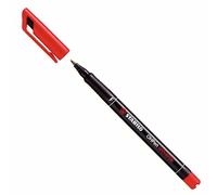 1 X Red Indelible Marker Stabilo Ohpen 0.7Mm Pen