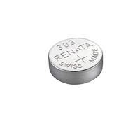 1 x Renata 303 Watch Battery 1.55v SR44SW - Official Renata Watch Batteries