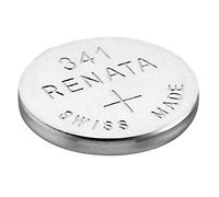 1 x Renata 341 Watch Battery 1.55v SR714SW - Official Renata Watch Batteries