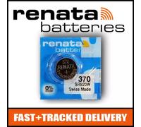 1 x Renata 370 Watch Battery 1.55v SR920W - Official Renata Watch Batteries