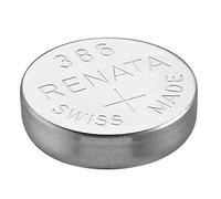 1 x Renata 386 Watch Battery 1.55v SR43W - Official Renata Watch Batteries