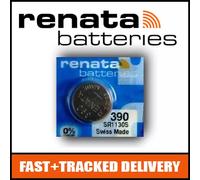 Renata Watch Battery 390 SR1130S 1.55V Mercury Free – 1 x