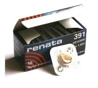 1 x Renata 391 Swiss Made Lithium Coin Cell Battery SR1120W