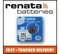 1 x Renata 392 Watch Battery 1.55v SR41W - Official Renata Watch Batteries