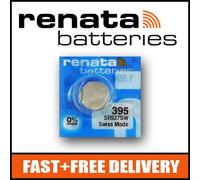 1 x Renata 395 Watch Battery 1.55v SR927SW - Official Renata Watch Batteries