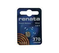 1 x Renata Watch Battery 0% Mercury Silver Oxide, 370 (SR920W)