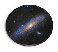 1 x Round MDF Magnet - Andromeda Spiral Galaxy Space 21138