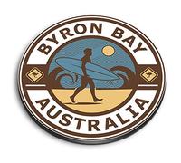 1 x Round MDF Magnet - Byron Bay Australia Travel 9245