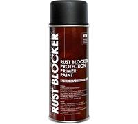 1 x Rust blocker 4 in 1 metal protective lacquer, matte black, RAL 9005 18800, 400 ml