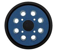 1 x SabreCut OSSCS002 125mm Medium 8 Dust Extraction Hole Random Orbital Sander Hook and Loop Backing Pad Compatible with 4 Hole Mount 29mm Centre