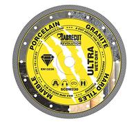 1 x SabreCut SCDM230 230mm (9 inch) x 10mm x 22.23mm Bore Mesh Turbo Angle Grinder Diamond Circular Saw Blade