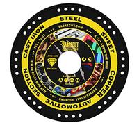 1 x SabreCut VBSC125ME 125mm (5 inch) x 22.23mm Bore Vacuum Brazed Metal Cutting Angle Grinder Circular Saw Diamond Disc Blade