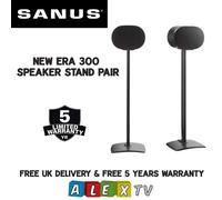Black SANUS Single Speaker Stand WSSE31 for Sonos Era 300™ FREE POST