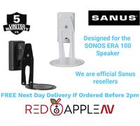 Sanus WSWME11 Adjustable Speaker Wall Mount For Sonos Era 100™ White Single