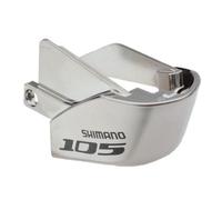 1 x SHIMANO 105 5700 GEAR LEVER STI SILVER RIGHT HAND name plate cover (rear)