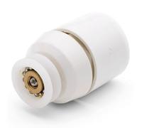 ShowerPart Small Shower Door Wheel/Roller/Runner MS2 Wheel Diameter 19mm Overall Length 42.5mm Diameter of Hole in Glass 15mm V Grooved Wheel Shower Door Wheels 1x MS2