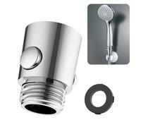 1 x Shower Stop Valve G1/2 ABS Shower Head - Easy to Install Water Saving - Modern Design - One Button Switch, Suitable for Kitchen or Shower (1PCS)