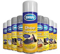 1 x Shuu Shoe Cleaner Aerosol Sray Paint 250ml Trainer Boot Spray Cleaner Fabric Leather Suede Nubuck Walking