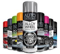 1 x Silver Auto Alloy Wheel Spray Paint 400ml Aerosol Can for Fantastic and Smooth Finish for Van, Bike, Car