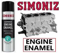 1 x SIMONIZ 500ml Matt Aluminium Engine Enamel Paint