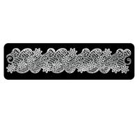 1 x Simply Heaven Edible Cake Lace 40+ Colours Made from mat 116 (White)