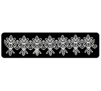 1 x Simply Heaven Edible Cake Lace 40 Colours Made from mat 46 (Honey Gold)