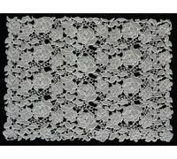 1 x Simply Heaven Edible Pre-Made Ready to Use Edible Cake Lace made from mat 65 (Ice White)