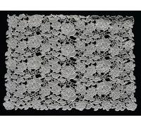 1 x Simply Heaven Edible Pre-Made Ready to Use Edible Cake Lace made from mat 65 (Pearl White)