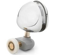 1 x Single Shower Hanger/Roller/Runner 21.8mm Wheel Diameter Chrome NOV2