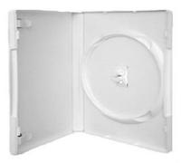 1 x Single White Genuine Amaray DVD Replacement Case