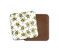 1 x Skipping Avocado Coaster - Funny Fruit Joke Food Rope Kids Girl #15576