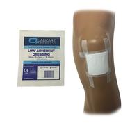 1 x Small 5CM X 5CM QUALICARE Premium First AID Double Side Absorbent Low Adherent STERILE DRESSINGS