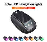 1 X Solar Light Pickup Truck Signal Remote Control Light Solar Powered Light For Pickup For Truck Deep Waterproof Feature Solar Powered LED Lamp 350mAh Battery Capacity (1PC)