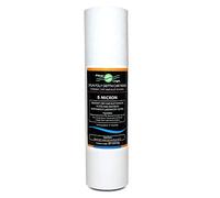 1 x SP10M05 - FilterLogic 10” Slimline Spun Poly Sediment Water Filter 5 Micron fits All Standard housings - Whole House Filters, Reverse Osmosis Systems and Aquarium Filters, Removes:Sediment, Rust